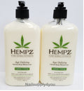 Hempz Pure Herbal Extract Lotion - Age Defying -17oz (Pack of 2)
