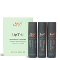 Saje Lip Trio Set Pucker Up Soothing Smoothing Balms Citrus 0.2 fl.oz ea NEW