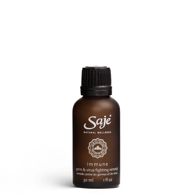 Saje Immune Germ Fighting Remedy Ease Cough Colds Comfort Formulated 30ml NEW