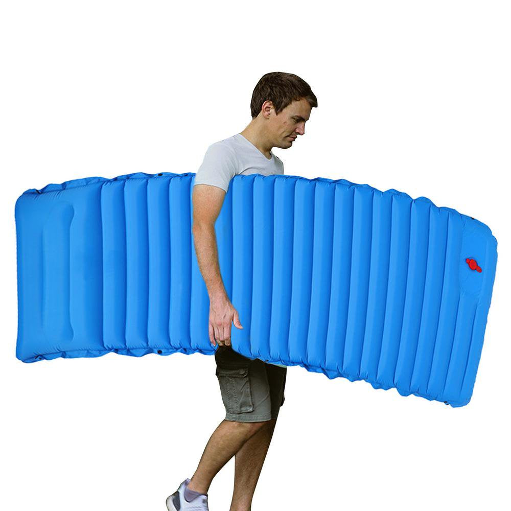 Julam Sleeping Pad Camping Pads for Sleeping Inflatable Sleeping Mats with Pillow for Camping Compact Waterproof Camping Air Mattress for Backpacking Hiking Tent Elegantly