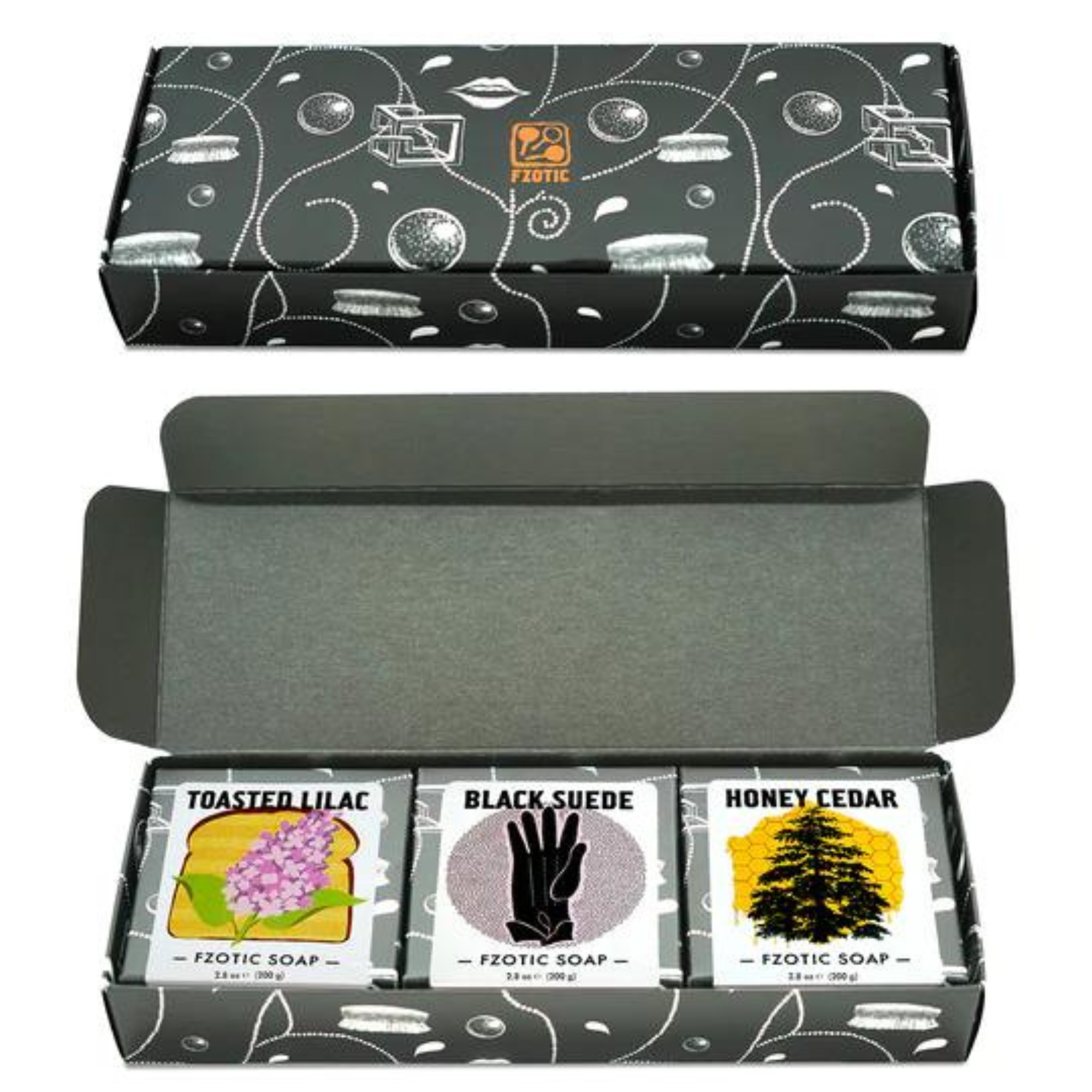 FZOTIC Soap Gift Box (3 x 2.8 oz) #10085267
