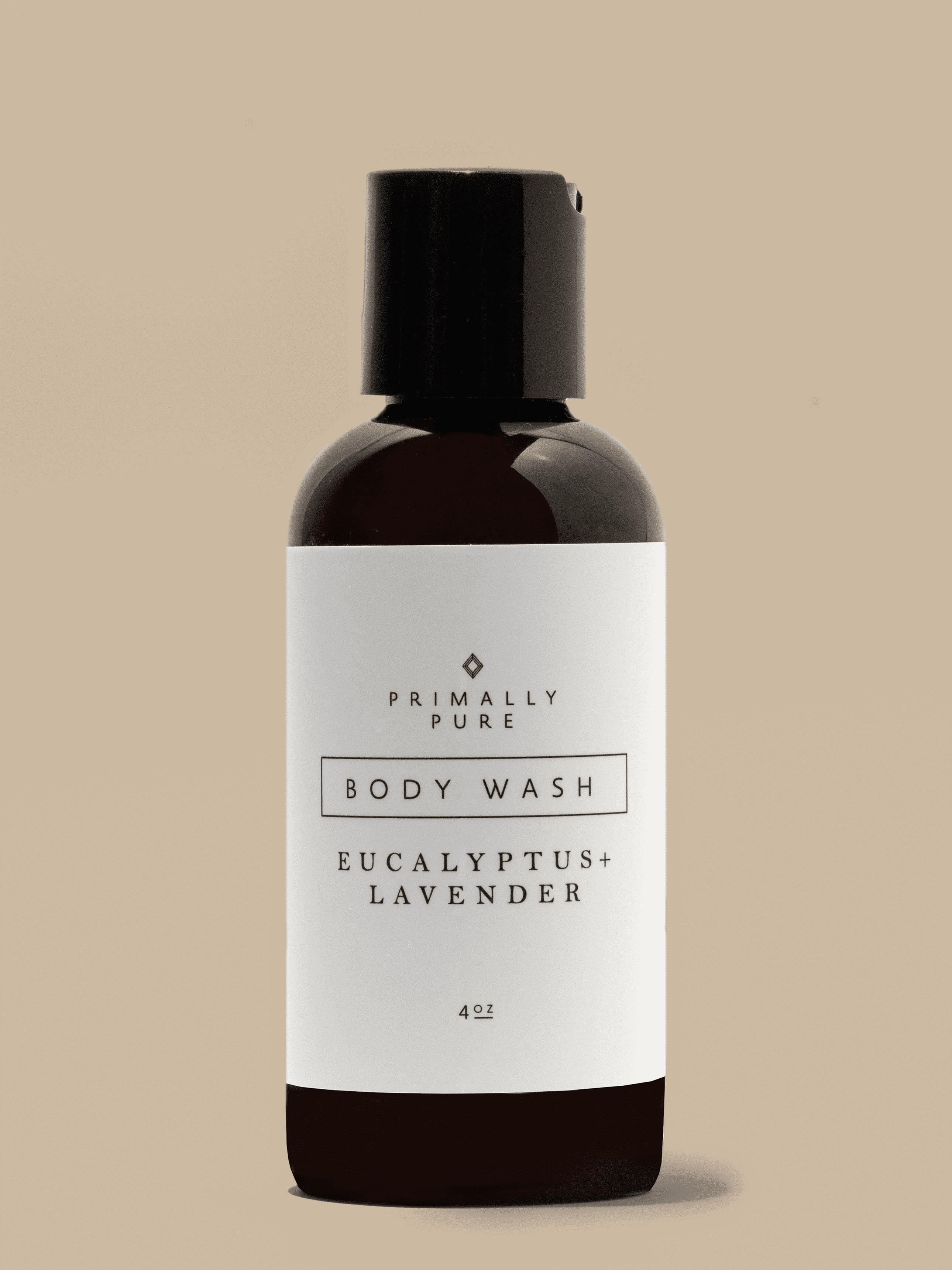 Body Wash Trio #3 (4oz) Body Wash Primally Pure Eucalyptus + Lavender