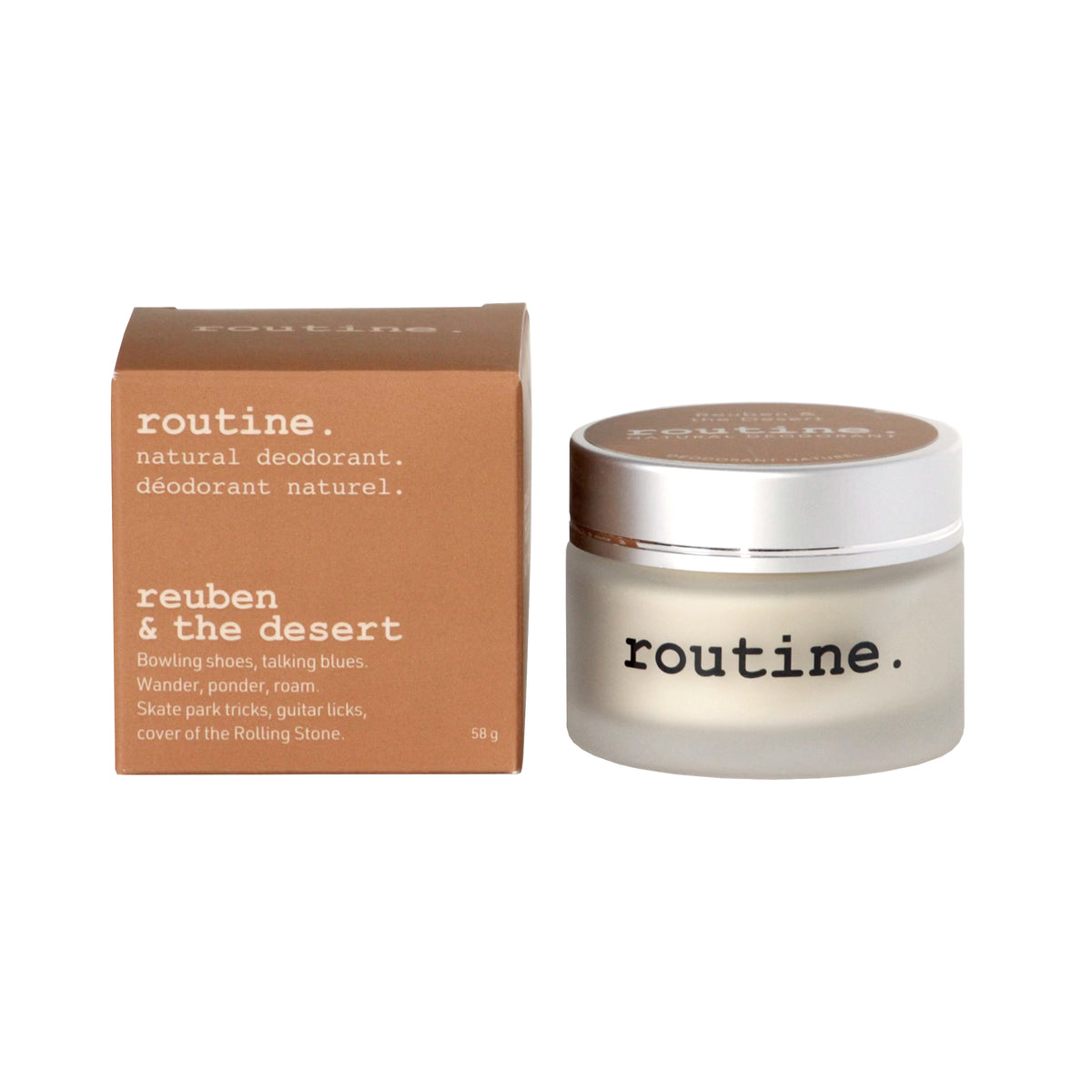 Routine - Reuben & The Desert Cream Deodorant