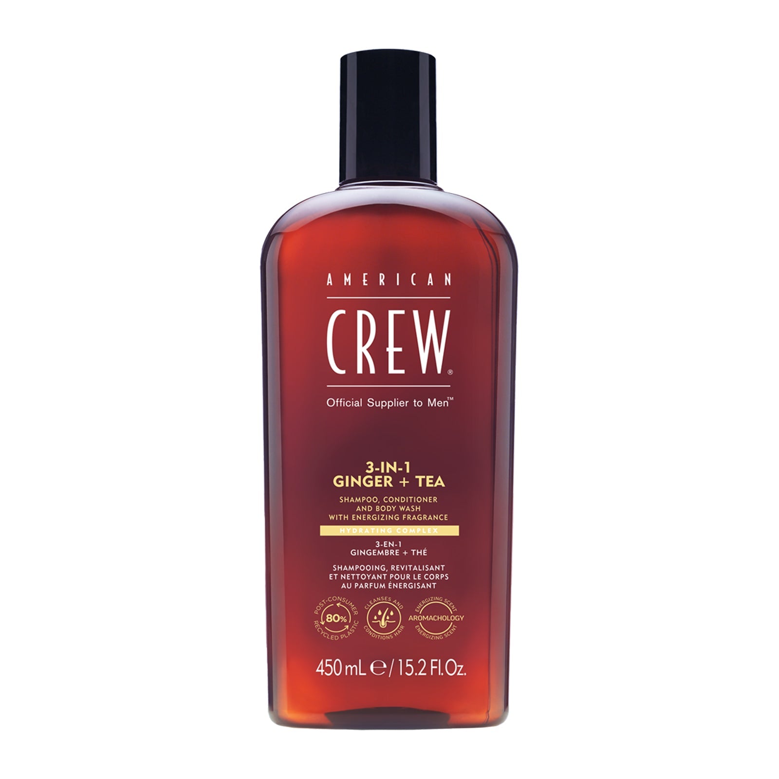 American Crew 3-in-1 Ginger & Tea, 450ml