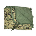 Military Woobie Poncho Liner, Nylon Ripstop Shell, Polyester Insulation, Sleeping Bag, Blanket, Carrying Sack, Made in USA, AOR2
