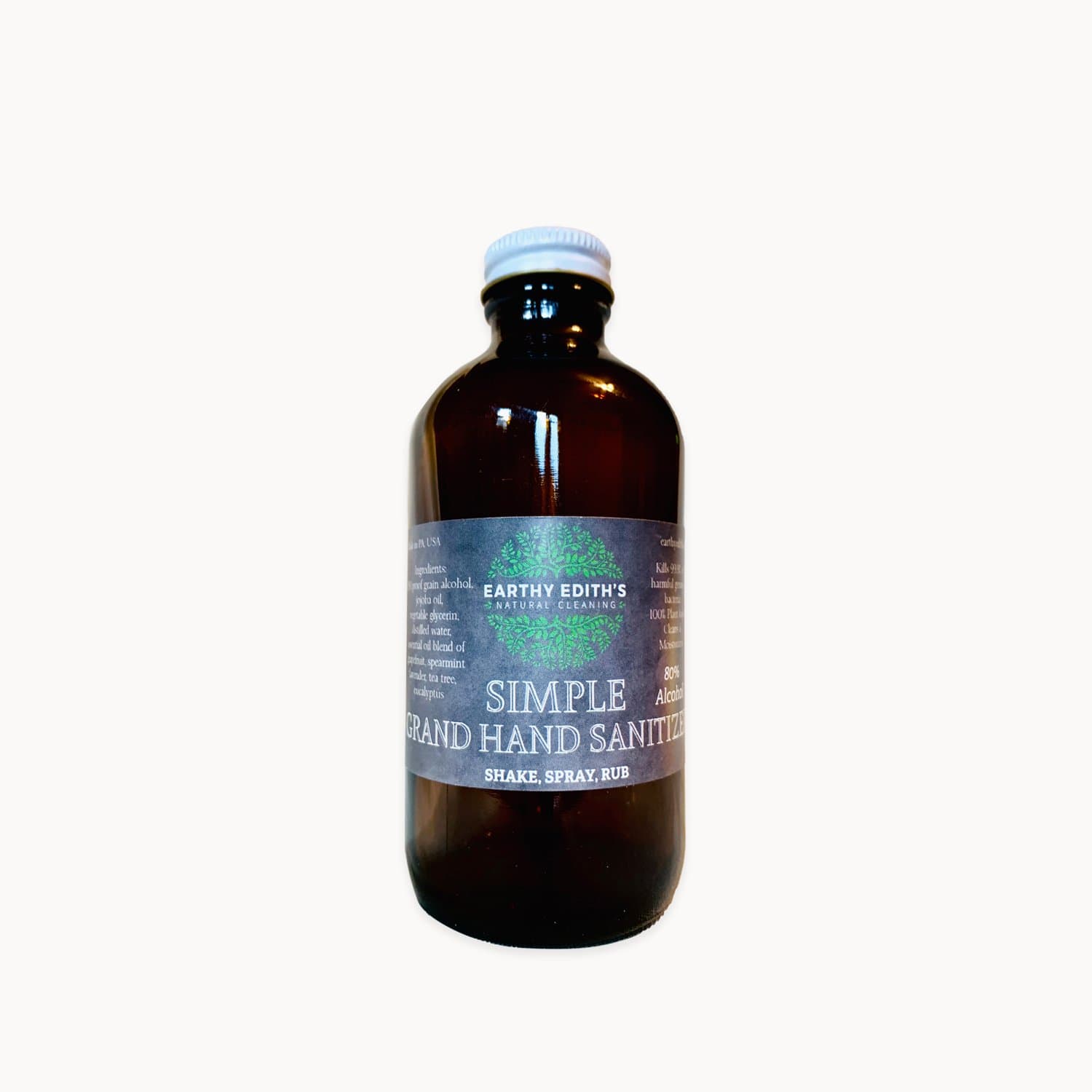 Earthy Edith's 8oz Refill Simple Hand Sanitizer