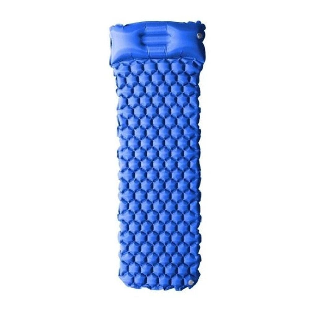 Lanhui Camping Gear Outdoor Portable Ultralight Inflatable Camping Sleeping Pad with Pillow