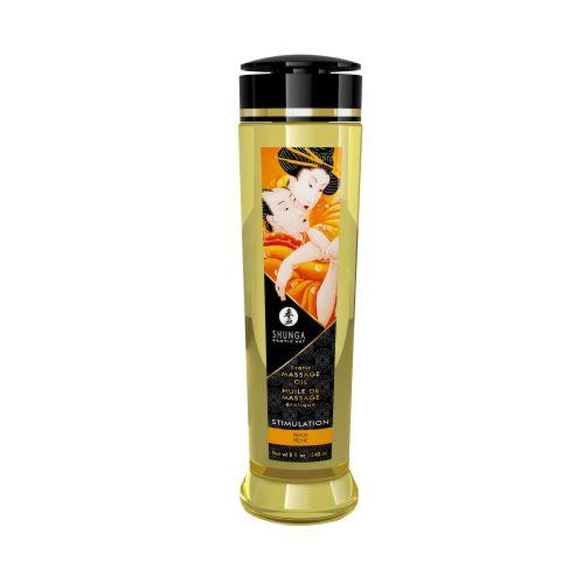 Massage Oil Stimulation Peach Intimates Adult Boutique