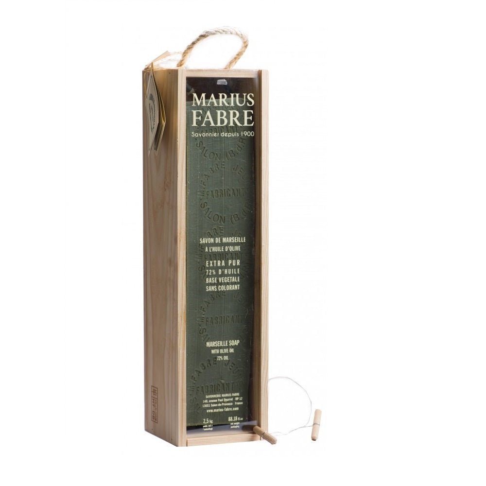 Marseille Soap Block in a Wood Box