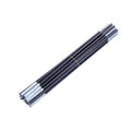 NICEXMAS 2Pcs Fiberglass Tent Pole Kit Replacement Kit for Single Tent 6 Sections/Pcs