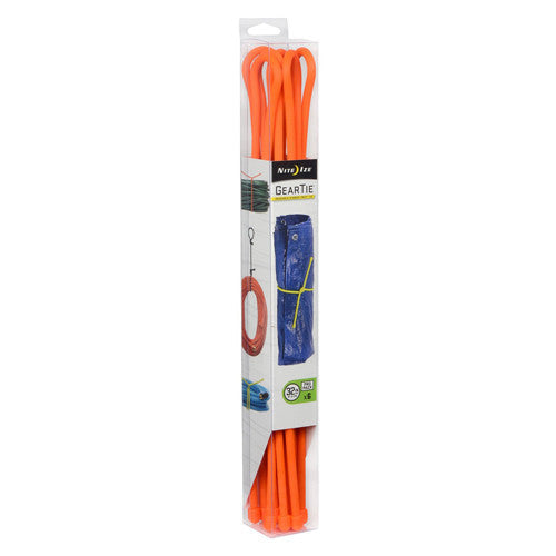 Gear Tie ProPack 32" - Bright Orange 6-pk - GhillieSuitShop