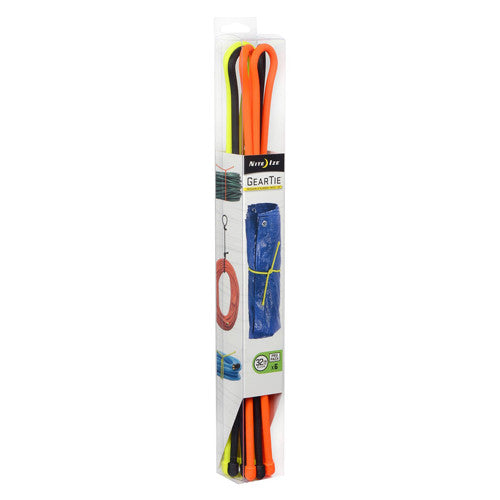 Gear Tie ProPack 32" - Assorted 6-pk - GhillieSuitShop