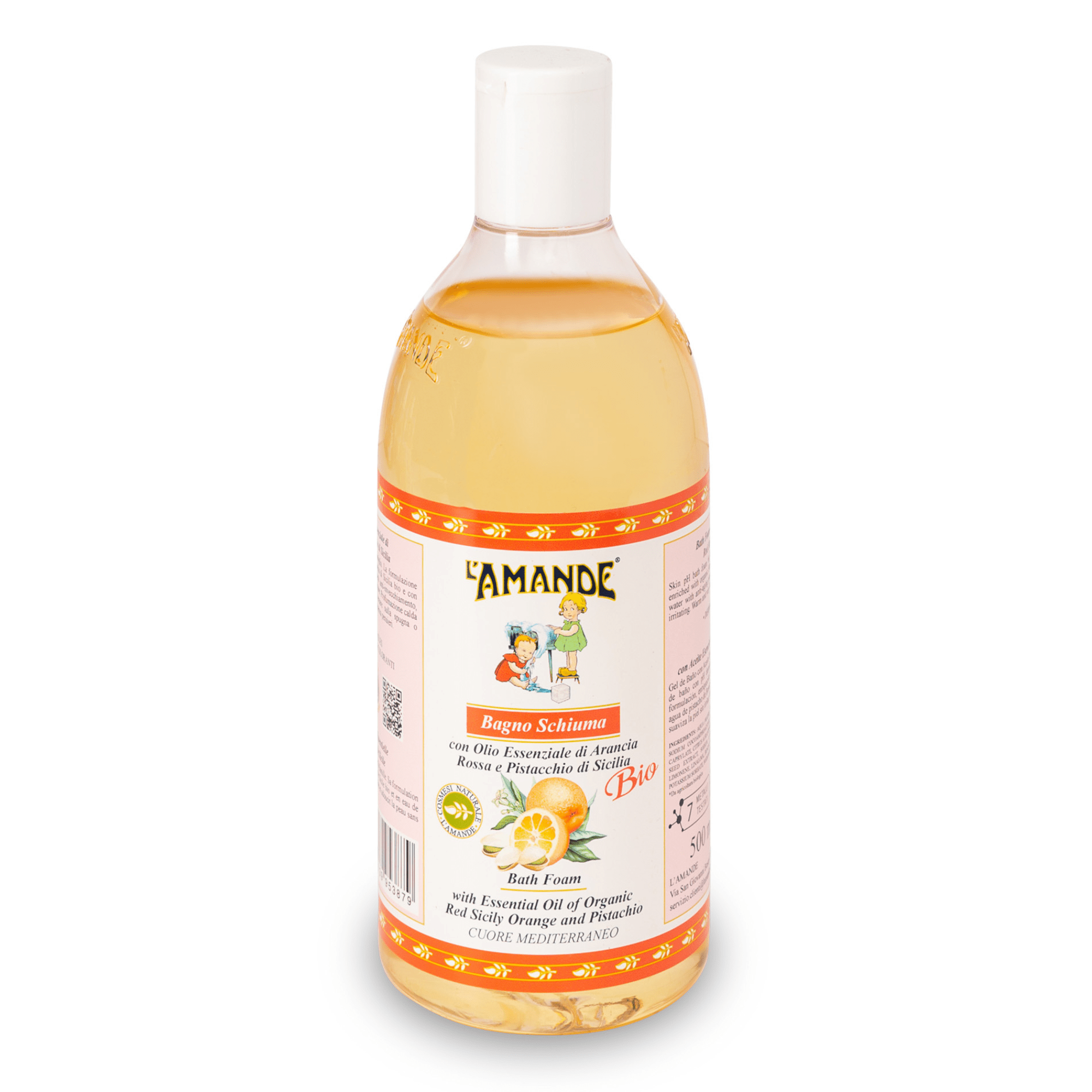 L'amande Blood Orange and Sicilian Pistachio Foam Bath (500 ml) #10086921