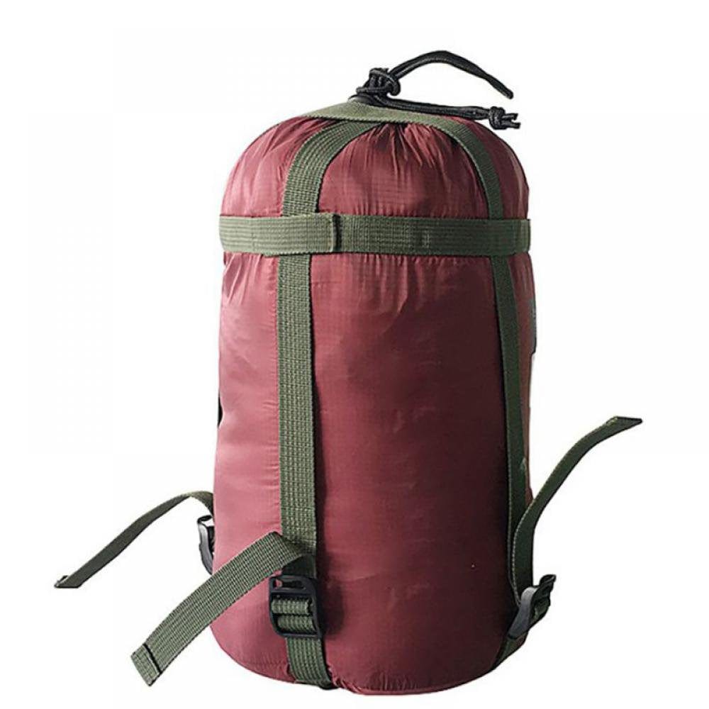 Outdoor Lightweight Waterproof Sleeping Bag, Compression Sack Clothing Sundries Drawstring Storage Pouch for Backpacking, Camping, Hiking