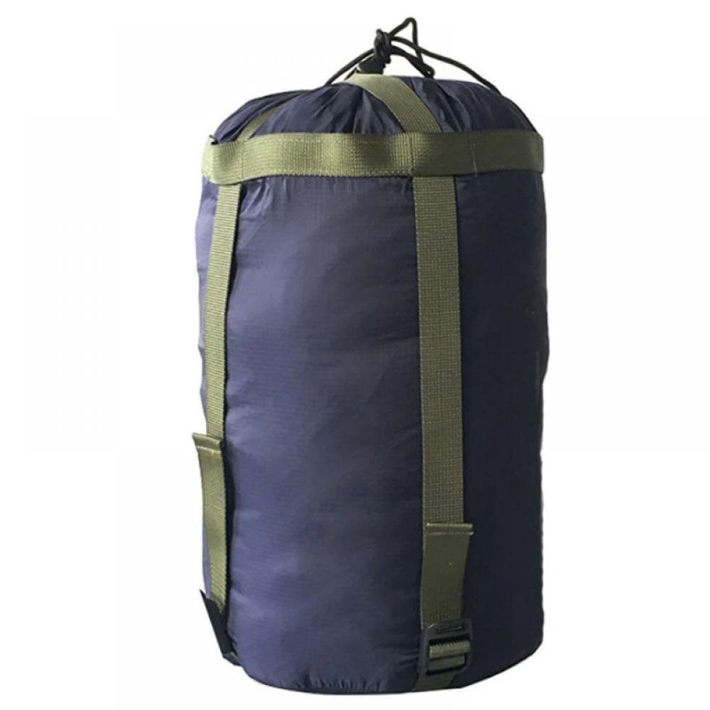 Outdoor Lightweight Waterproof Sleeping Bag, Compression Sack Clothing Sundries Drawstring Storage Pouch for Backpacking, Camping, Hiking